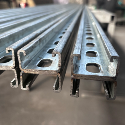 Premium Unistrut Back To Back Slotted Plain & Slotted Type Structural Support  41×62mm 41×82mm