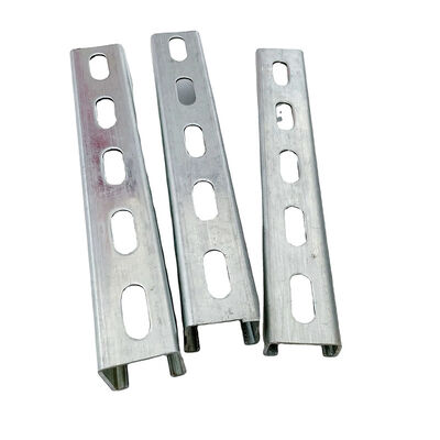 Good price Plant Galvanized Steel Unistrut Channel Slotted C Channel 1mm~3mm Thickness online