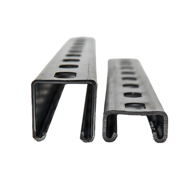 Good price Galvanized Steel Slotted Unistrut Channel No Welding Required for Solar Panel Mounting & Pipe Support Systems online