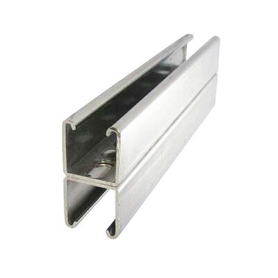 Good price HDG 41x41 Unistrut Channel Adjustable Metal Framing For Construction HVAC & Data Center Seismic Bracing online