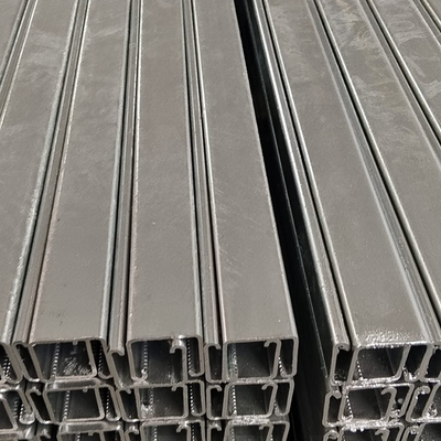 Good price High Strength Solid C Strut Channel Zinc Coated For Solar Panel Mounting System online