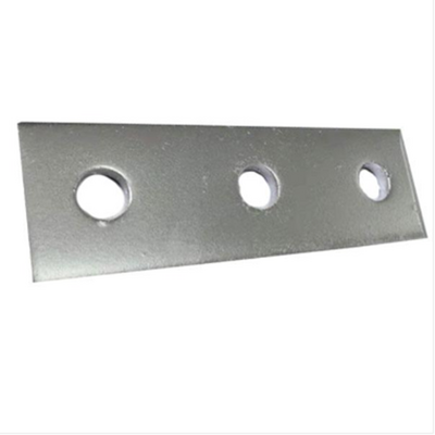 Good price Q195 / Q235 Unistrut Fittings Flat Plate Durable Galvanized For Building Construction online