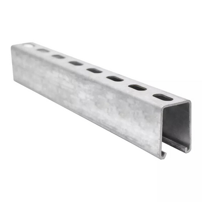 Good price 12 Gauge 14 Gauge Hot Dip Galvanized C Strut Channel 1-5/8 x 1-5/8 1-5/8 x 13/16 for Seismic Bracing online